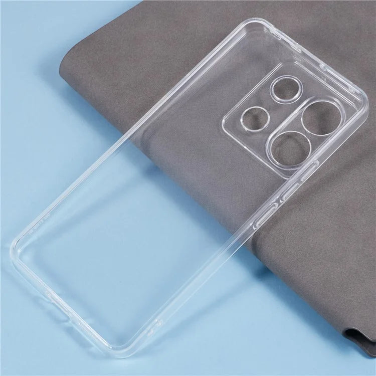 For Xiaomi Redmi Note 13 Pro 5G / Poco X6 5G Case TPU Phone Cover Transparent Watermark-Free