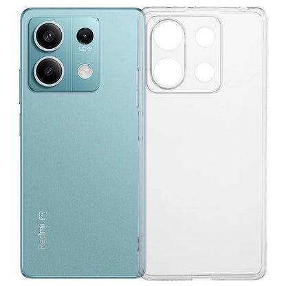 For Xiaomi Redmi Note 13 5G Case Clear TPU Phone Cover Watermark-Free