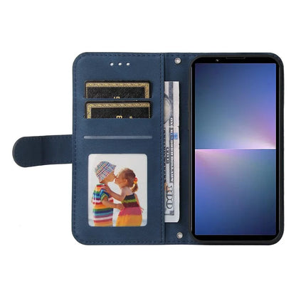 For Sony Xperia 5 V Case PU Leather Phone Cover Tree Hardware Decor