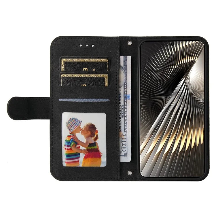For Xiaomi Redmi Turbo 3 5G / Poco F6 5G Case Skin-Touch PU Leather Wallet Phone Cover