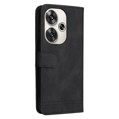 For Xiaomi Redmi Turbo 3 5G / Poco F6 5G Case Skin-Touch PU Leather Wallet Phone Cover
