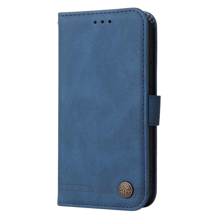 For Xiaomi Redmi Turbo 3 5G / Poco F6 5G Case Skin-Touch PU Leather Wallet Phone Cover