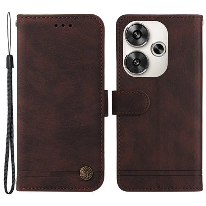 For Xiaomi Redmi Turbo 3 5G / Poco F6 5G Case Skin-Touch PU Leather Wallet Phone Cover