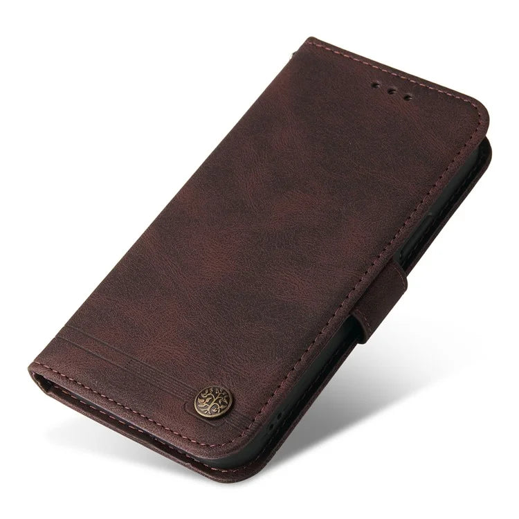 For Xiaomi Redmi Turbo 3 5G / Poco F6 5G Case Skin-Touch PU Leather Wallet Phone Cover