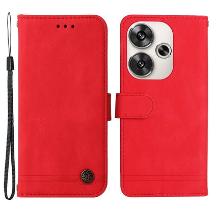 For Xiaomi Redmi Turbo 3 5G / Poco F6 5G Case Skin-Touch PU Leather Wallet Phone Cover