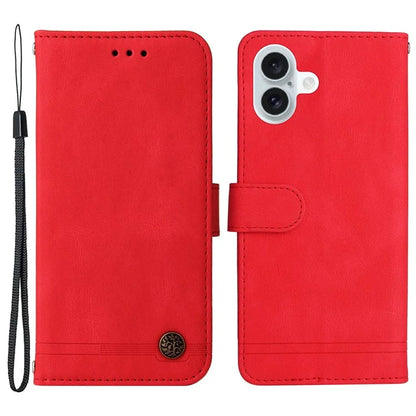 For iPhone 16 Plus Case Wallet Leather Phone Cover with Magnetic Clasp