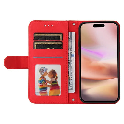 For iPhone 16 Plus Case Wallet Leather Phone Cover with Magnetic Clasp