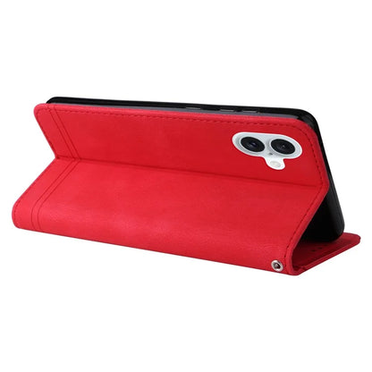 For iPhone 16 Plus Case Wallet Leather Phone Cover with Magnetic Clasp