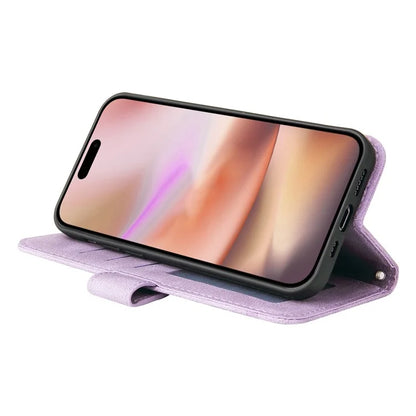 For iPhone 16 Plus Case Wallet Leather Phone Cover with Magnetic Clasp