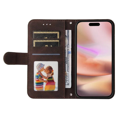 For iPhone 16 Plus Case Wallet Leather Phone Cover with Magnetic Clasp
