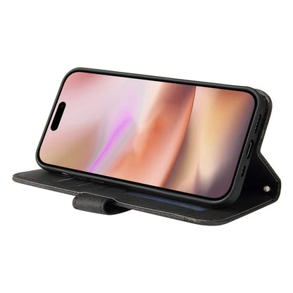 For iPhone 16 Plus Case Wallet Leather Phone Cover with Magnetic Clasp