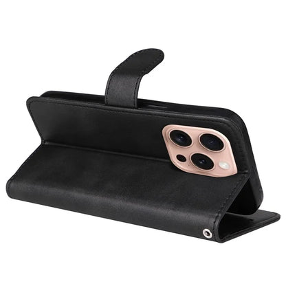 For iPhone 16 Pro Case Card Holder Leather Stand Wallet Phone Cover