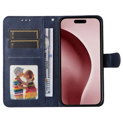 For iPhone 16 Pro Case Card Holder Leather Stand Wallet Phone Cover