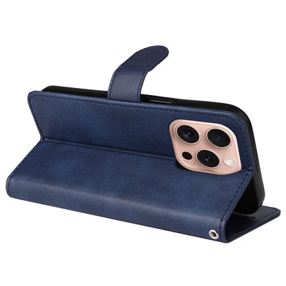 For iPhone 16 Pro Case Card Holder Leather Stand Wallet Phone Cover