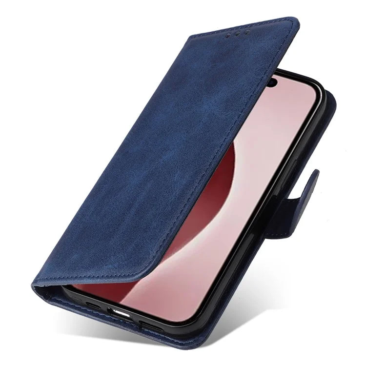 For iPhone 16 Pro Case Card Holder Leather Stand Wallet Phone Cover