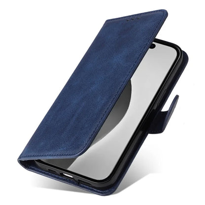 For iPhone 16 Pro Max Stand Case Card Slot Leather Wallet Phone Cover