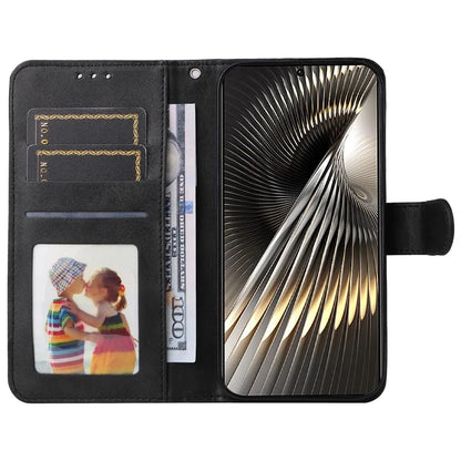 For Xiaomi Redmi Turbo 3 5G / Poco F6 5G Case Calf Texture Leather Wallet Cell Phone Cover