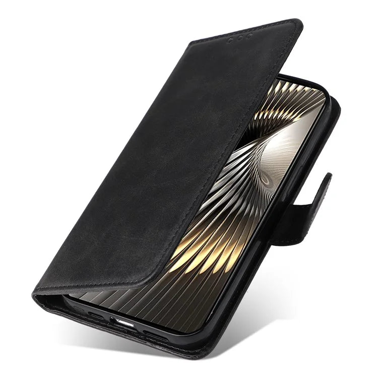 For Xiaomi Redmi Turbo 3 5G / Poco F6 5G Case Calf Texture Leather Wallet Cell Phone Cover