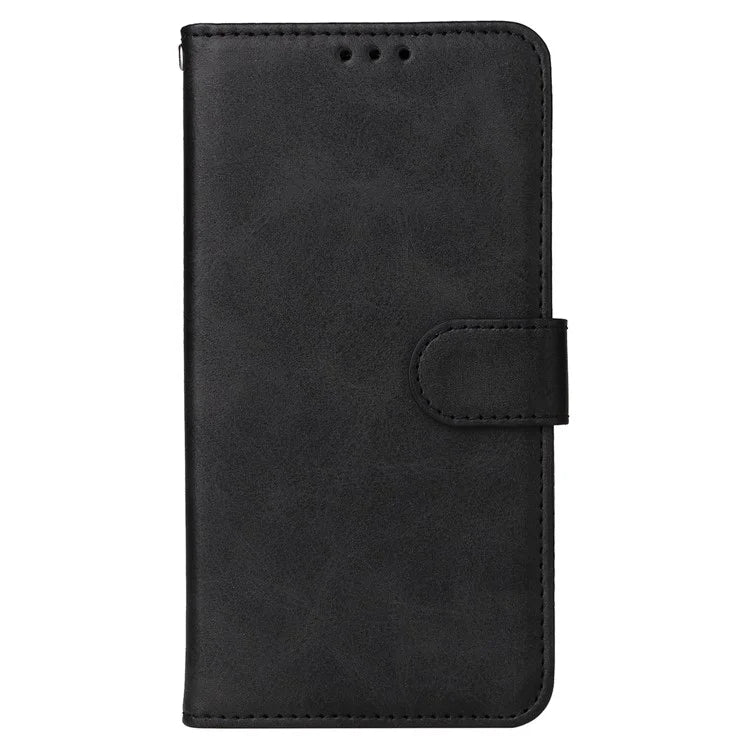For Xiaomi Redmi Turbo 3 5G / Poco F6 5G Case Calf Texture Leather Wallet Cell Phone Cover