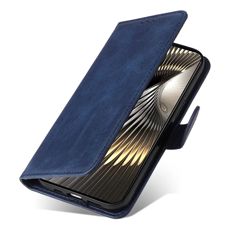For Xiaomi Redmi Turbo 3 5G / Poco F6 5G Case Calf Texture Leather Wallet Cell Phone Cover