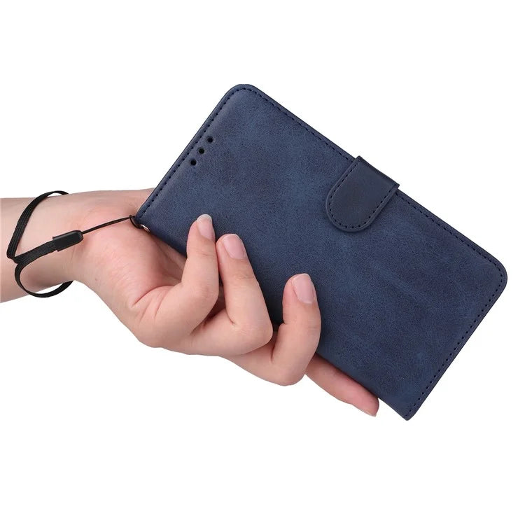 For Xiaomi Redmi Turbo 3 5G / Poco F6 5G Case Calf Texture Leather Wallet Cell Phone Cover