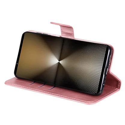 For Sony Xperia 1 VI Case Card Slots Zipper Wallet PU Leather Phone Cover