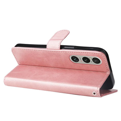For Sony Xperia 1 VI Case Card Slots Zipper Wallet PU Leather Phone Cover