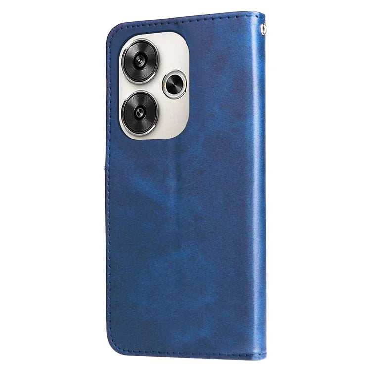 For Xiaomi Redmi Turbo 3 5G / Poco F6 5G Wallet Case Card Slots PU Leather Flip Phone Cover