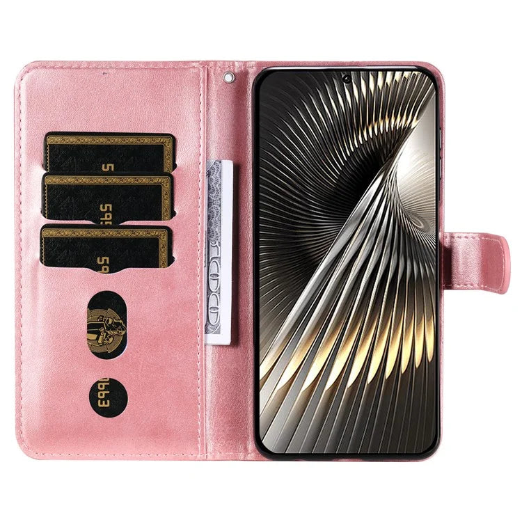 For Xiaomi Redmi Turbo 3 5G / Poco F6 5G Wallet Case Card Slots PU Leather Flip Phone Cover