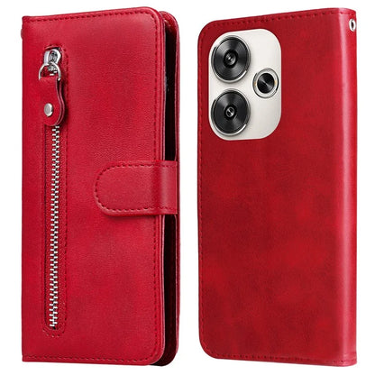 For Xiaomi Redmi Turbo 3 5G / Poco F6 5G Wallet Case Card Slots PU Leather Flip Phone Cover