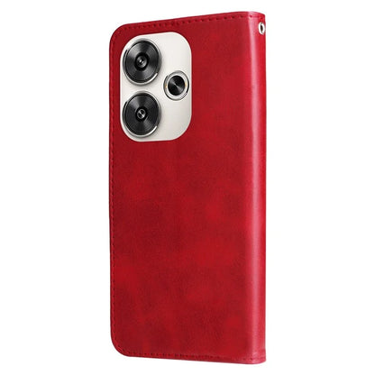 For Xiaomi Redmi Turbo 3 5G / Poco F6 5G Wallet Case Card Slots PU Leather Flip Phone Cover