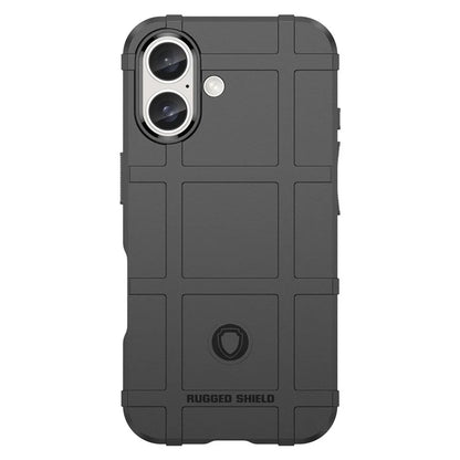 For iPhone 16 Case Square Grid Texture Soft TPU Protective Phone Cover