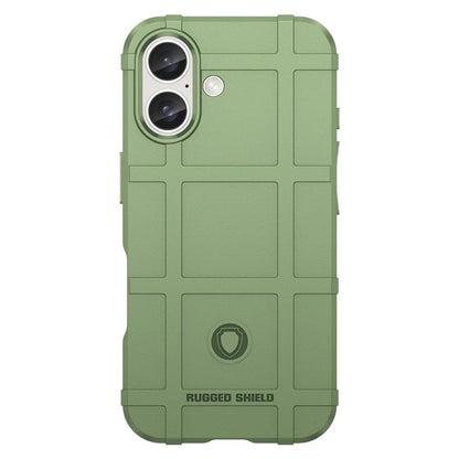 For iPhone 16 Case Square Grid Texture Soft TPU Protective Phone Cover