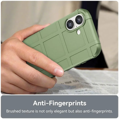 For iPhone 16 Case Square Grid Texture Soft TPU Protective Phone Cover