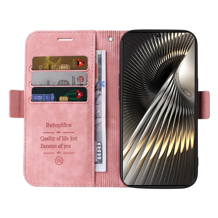BETOPNICE 001 for Xiaomi Redmi Turbo 3 5G / Poco F6 5G Case Handbag Leather Flip Phone Cover
