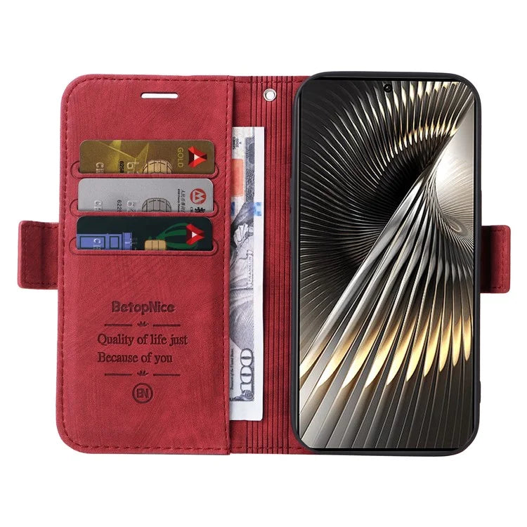 BETOPNICE 001 for Xiaomi Redmi Turbo 3 5G / Poco F6 5G Case Handbag Leather Flip Phone Cover