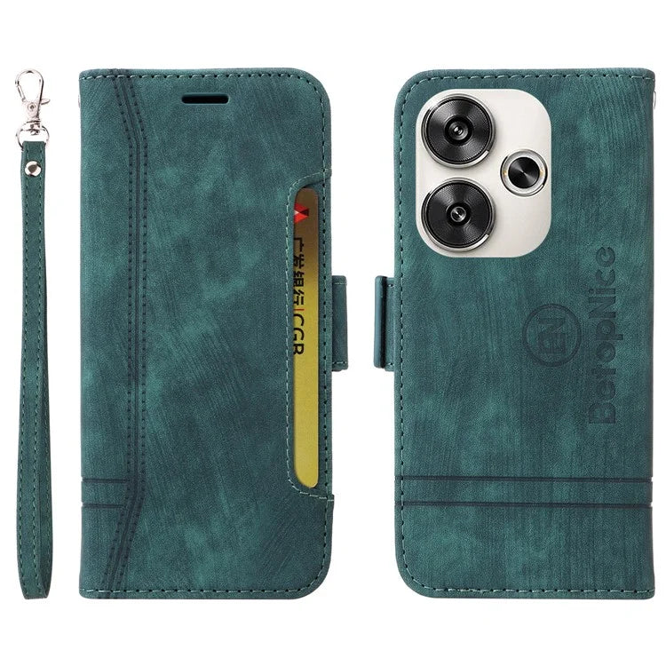 BETOPNICE 001 for Xiaomi Redmi Turbo 3 5G / Poco F6 5G Case Handbag Leather Flip Phone Cover