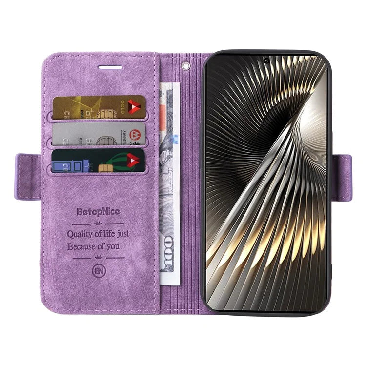 BETOPNICE 001 for Xiaomi Redmi Turbo 3 5G / Poco F6 5G Case Handbag Leather Flip Phone Cover