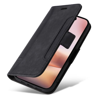 BETOPNICE 001 for iPhone 16 Plus Case Stand Card Slots Leather Phone Cover