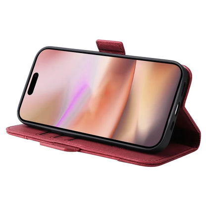 BETOPNICE 001 for iPhone 16 Plus Case Stand Card Slots Leather Phone Cover