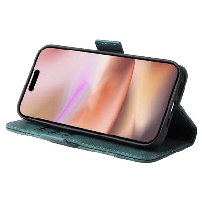 BETOPNICE 001 for iPhone 16 Plus Case Stand Card Slots Leather Phone Cover