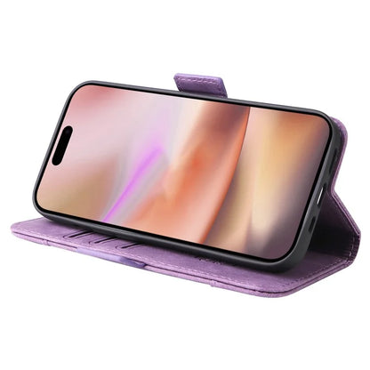 BETOPNICE 001 for iPhone 16 Plus Case Stand Card Slots Leather Phone Cover