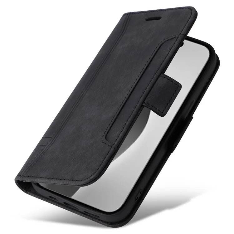 BETOPNICE 001 for iPhone 16 Pro Max Case Wallet Leather Phone Cover with Strap