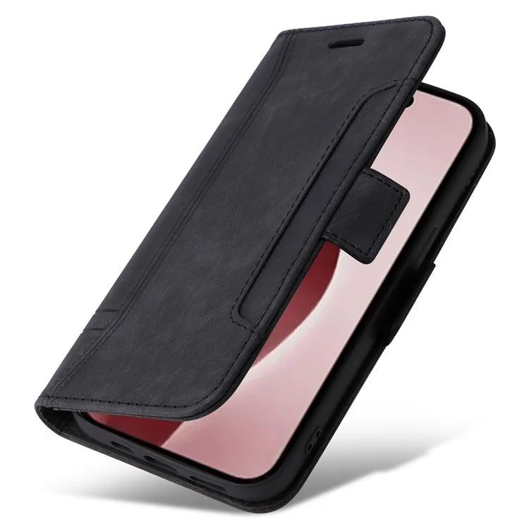BETOPNICE 001 for iPhone 16 Pro Stand Case Leather Flip Phone Cover