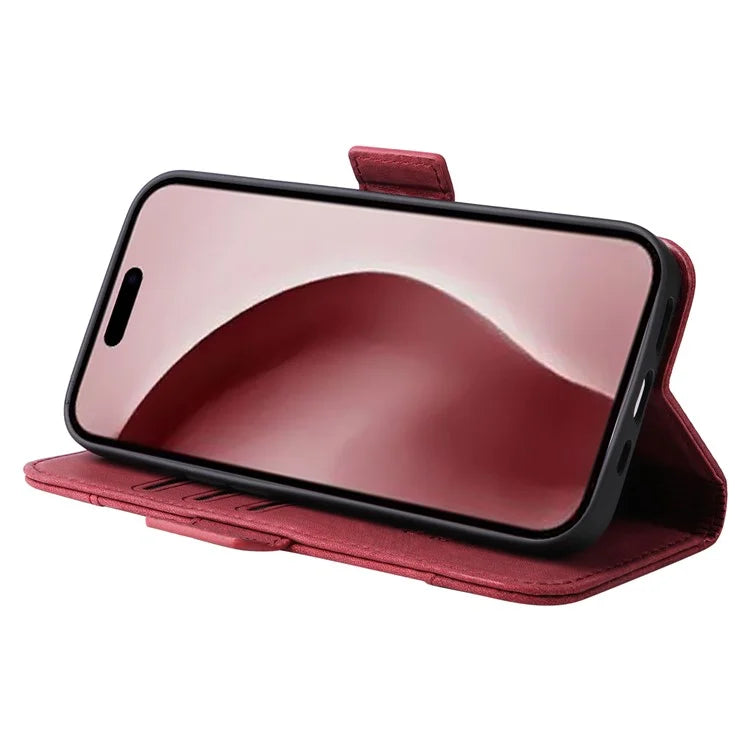 BETOPNICE 001 for iPhone 16 Pro Stand Case Leather Flip Phone Cover