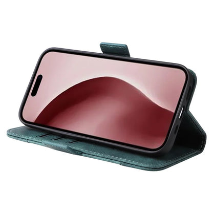 BETOPNICE 001 for iPhone 16 Pro Stand Case Leather Flip Phone Cover
