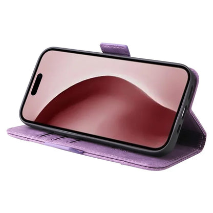BETOPNICE 001 for iPhone 16 Pro Stand Case Leather Flip Phone Cover