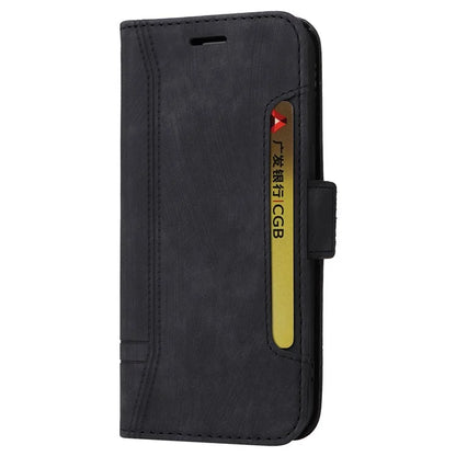 BETOPNICE 001 for iPhone 16 Case Leather Phone Cover Handbag Flip Stand Protective