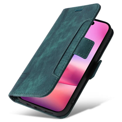 BETOPNICE 001 for iPhone 16 Case Leather Phone Cover Handbag Flip Stand Protective