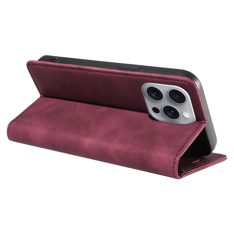 BETOPNICE 003 For iPhone 16 Pro Max Case Wallet Leather Phone Cover Magnetic Closing